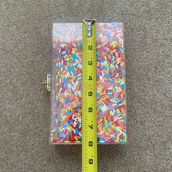 Sephora x Museum of Ice Cream Sprinkle Limited Edition Translucent Clutch NEW - Picture 7 of 12
